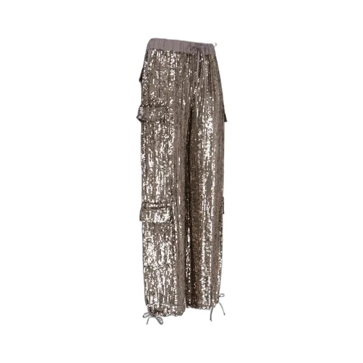 P.A.R.O.S.H. Sequin Embellished Cargo Pants
