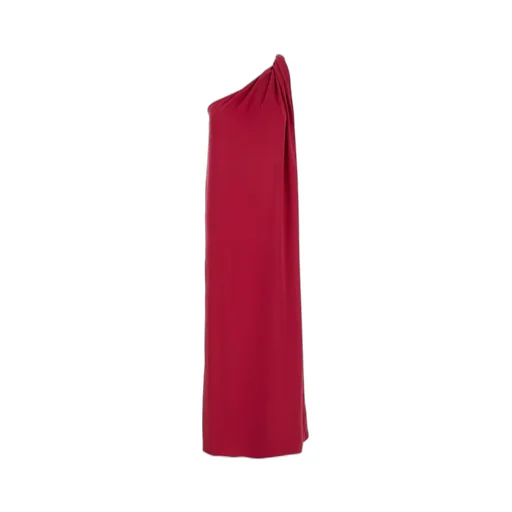 P.A.R.O.S.H. One-Shoulder Draped Dress