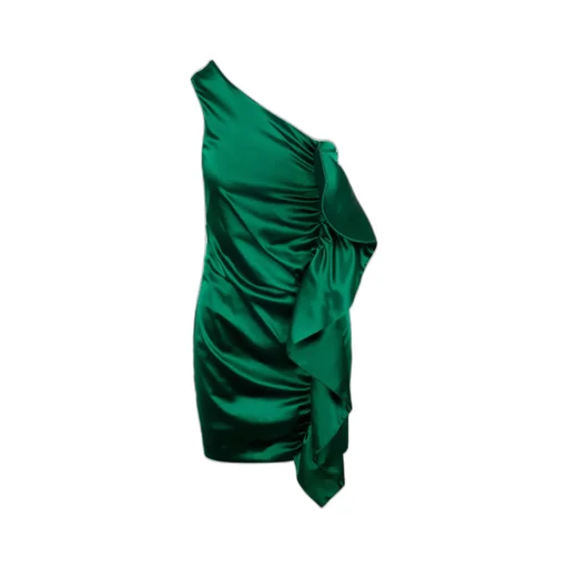 P.A.R.O.S.H. Alix One-Shoulder Midi Dress