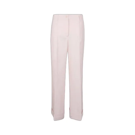 P.A.R.O.S.H. Pressed-Crease Wide Leg Pants