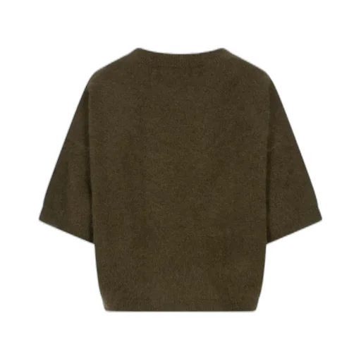 P.A.R.O.S.H. Short Sleeved Crewneck Knitted Jumper