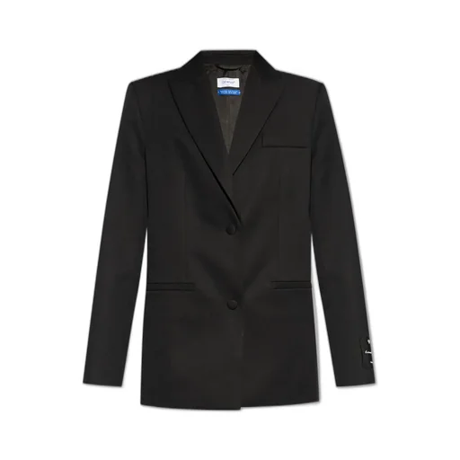Off-White Single Breasted Tailored Blazer