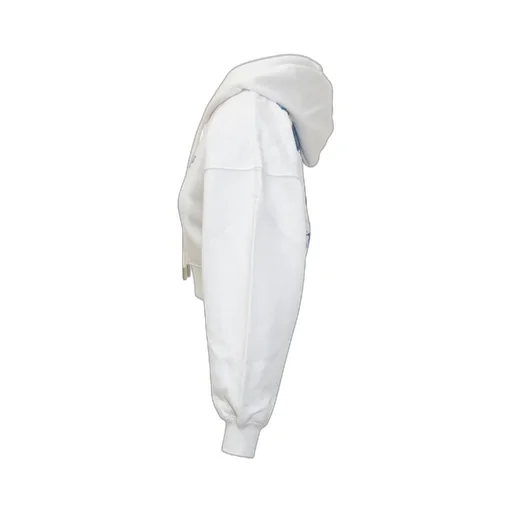 Off-White Logo Printed Drawstring Hoodie