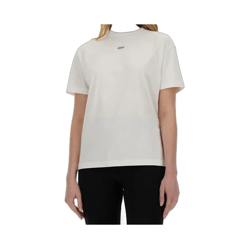 Off-White Diag-Stripe Crewneck T-Shirt