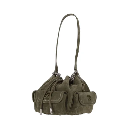 Off-White Dumbo.B Chain Drawstring Bucket Bag