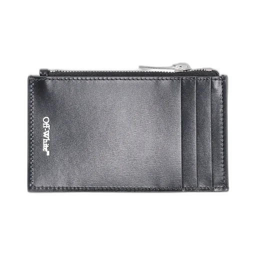 Off-White Jitney Quote Zipped Card Holder