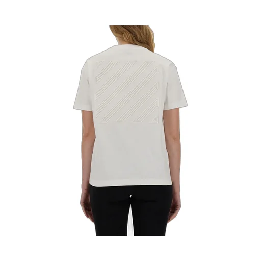 Off-White Diag-Stripe Crewneck T-Shirt