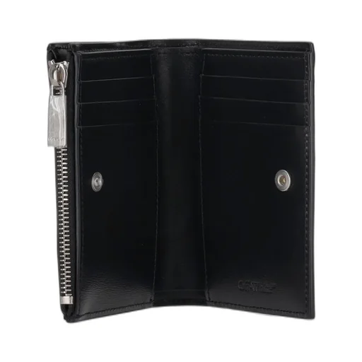Off-White Jitney Logo Printed Zip-Up Wallet