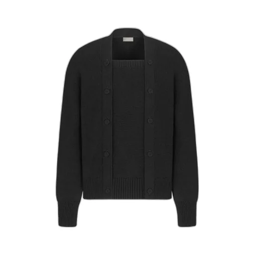 Cardigan With Christian Dior Paris Tag