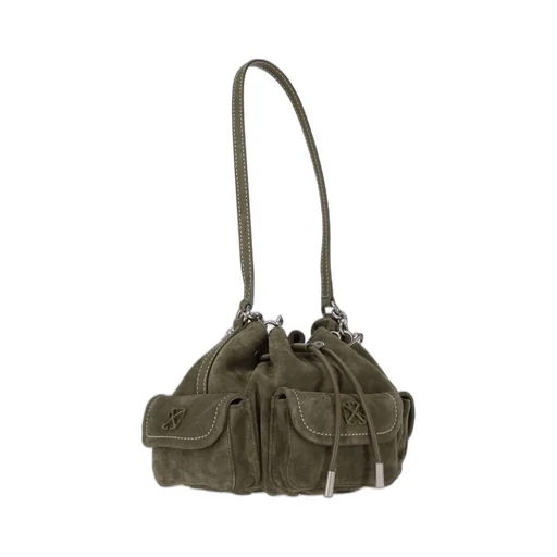 Off-White Dumbo.B Chain Drawstring Bucket Bag