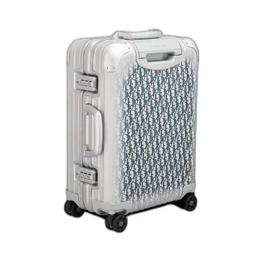Dior And Rimowa Carry-On Suitcase