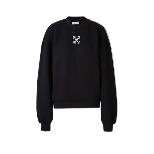 Off-White Logo Printed Crewneck Sweatshirt