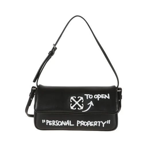 Off-White Jitney 0.7 Quote Shoulder Bag