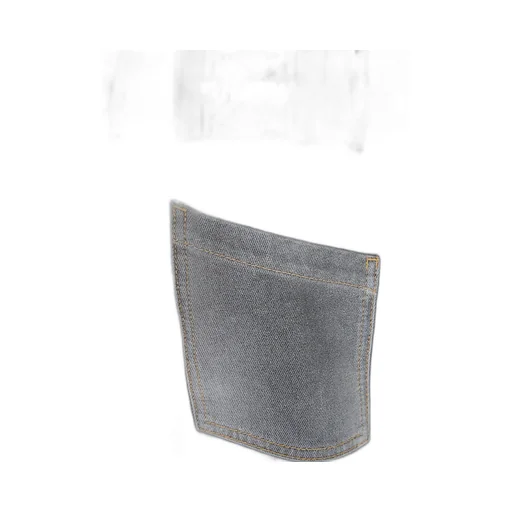 Off-White Logo Patch Straight Leg Jeans