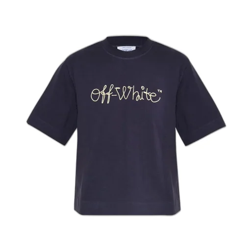 Off-White Crewneck Short-Sleeved T-Shirt