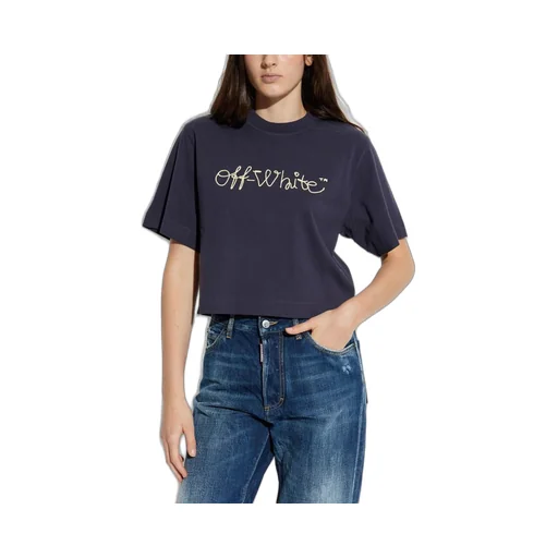 Off-White Crewneck Short-Sleeved T-Shirt