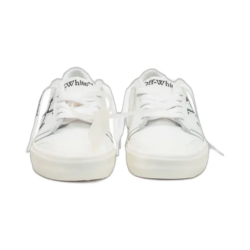 Off-White Stripe Detailed Lace-Up Sneakers