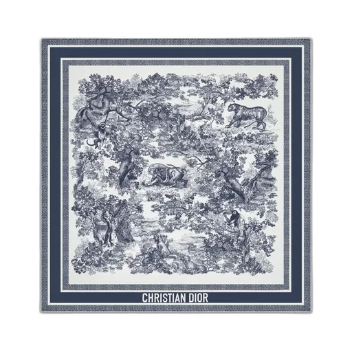 Toile De Jouy Sauvage 90 Square Scarf