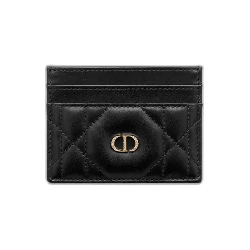 Dior Caro Freesia Card Holder With Crystals
