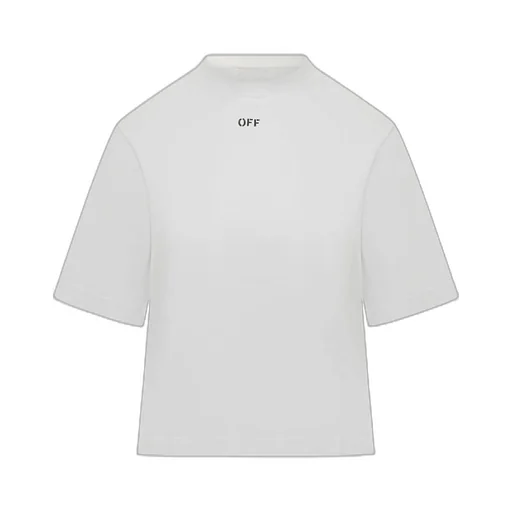 Off-White Arrow Flower Printed Crewneck T-Shirt