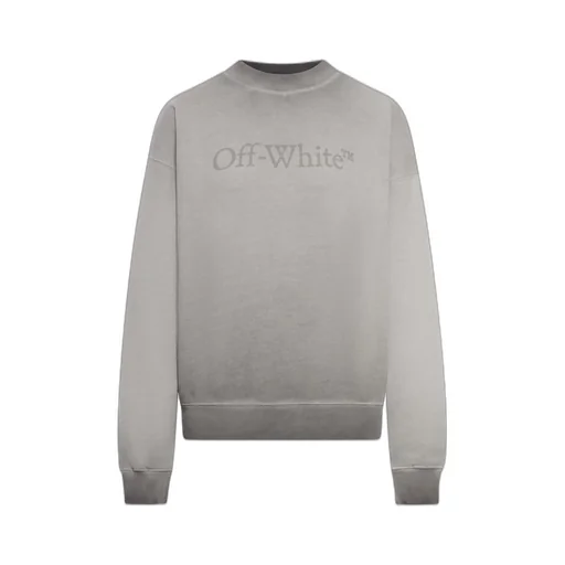 Off-White Logo Detailed Crewneck Sweatshirt