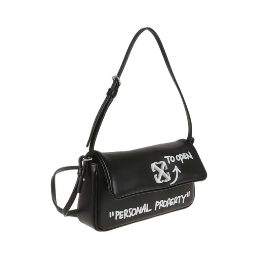 Off-White Jitney 0.7 Quote Shoulder Bag