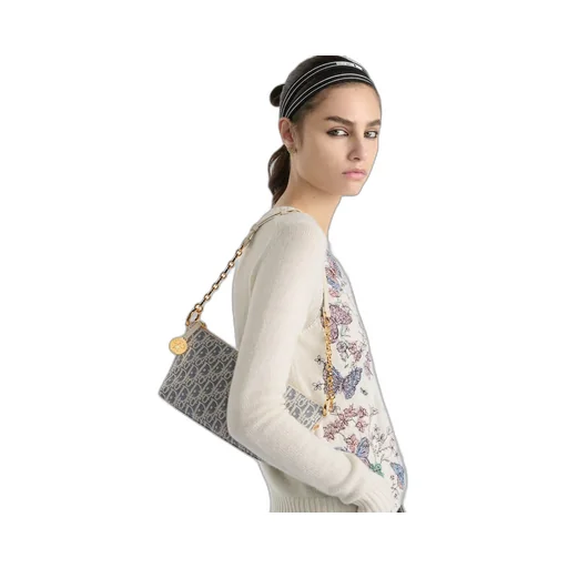 Diorstar Hobo Bag With Chain