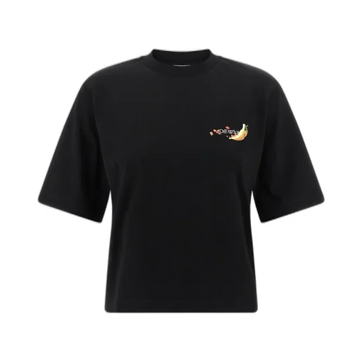 Off-White Logo Printed Crewneck T-Shirt