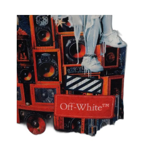 Off-White All-Over Printed Crewneck Top