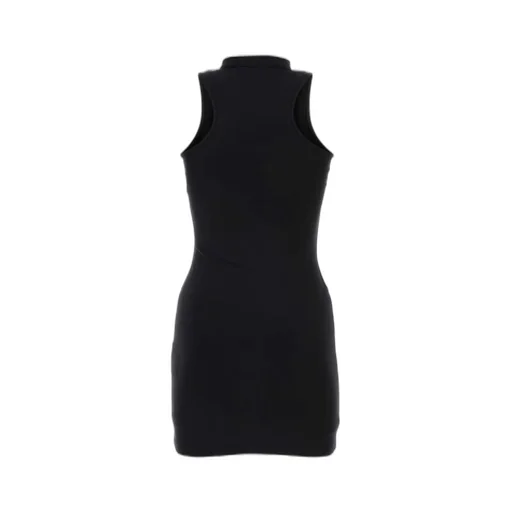 Off-White Sleek Rowing Sleeveless Mini Dress