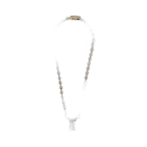 Off-White Logo Engraved Necklace