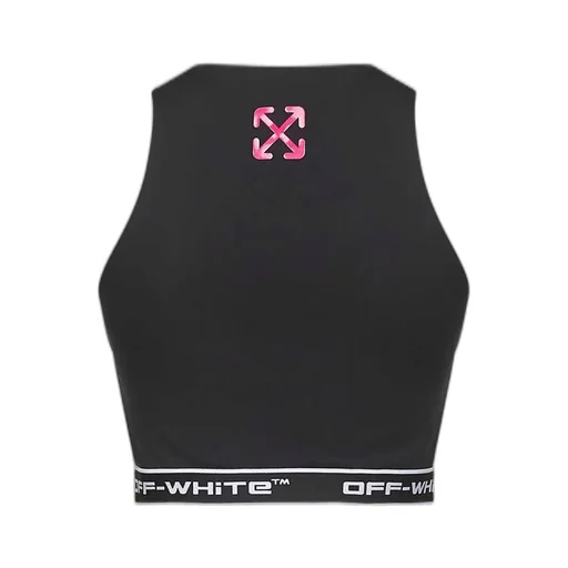 Off-White Cut-Out Crewneck Top