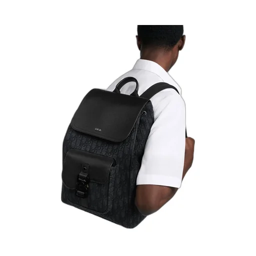 Saddle Backpack With Flap