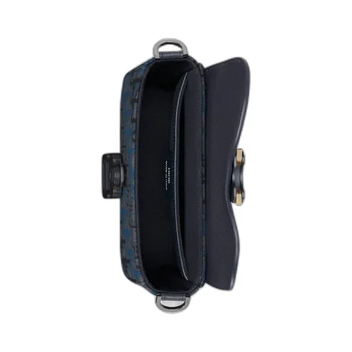 Mini Saddle Messenger Bag With Flap