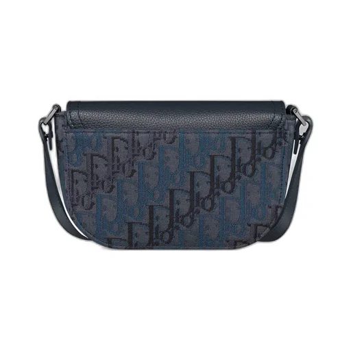 Mini Saddle Messenger Bag With Flap