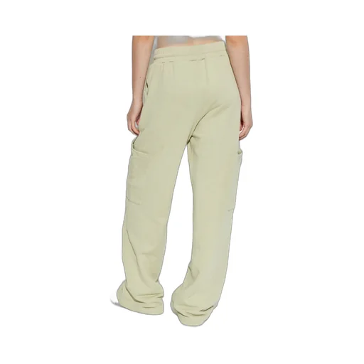 Off-White Floral Logo Embroidered Drawstring Sweatpants