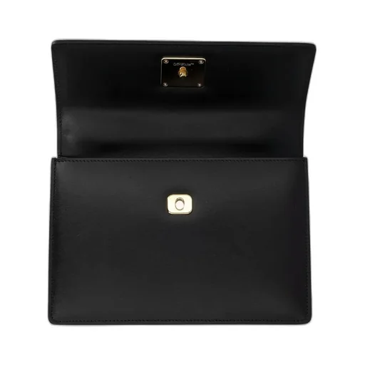 Off-White Jitney 1.4 Logo Plaque Tote Bag