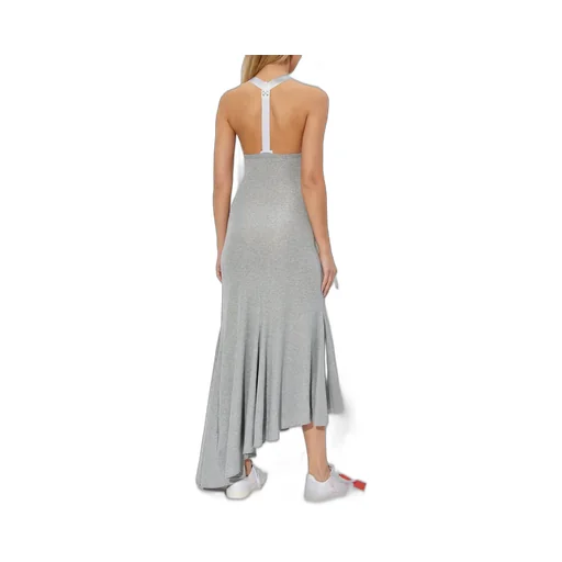 Off-White Cut-Out Asymmetric Dress
