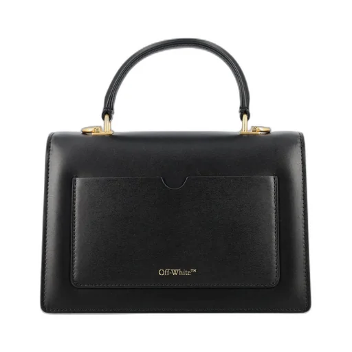 Off-White Jitney 1.4 Logo Plaque Tote Bag