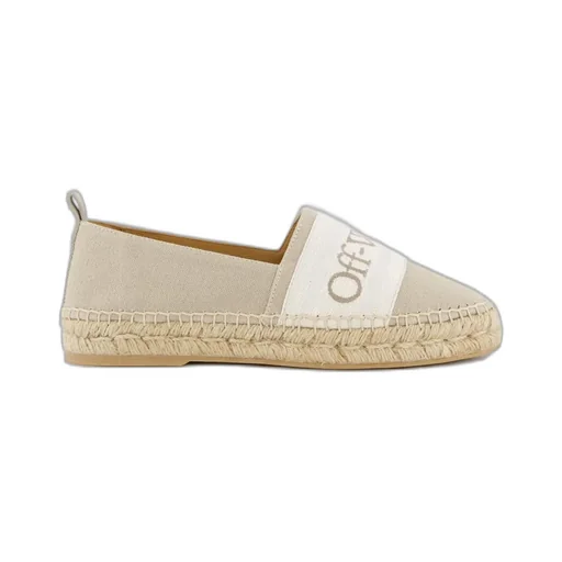 Off-White Bookish Slip-On Espadrilles