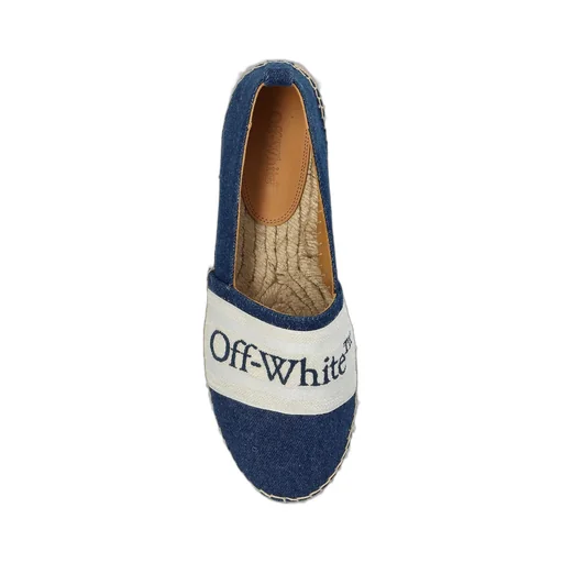 Off-White Logo Detailed Slip-On Espadrilles