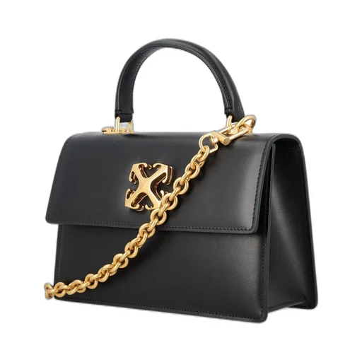 Off-White Jitney 1.4 Logo Plaque Tote Bag