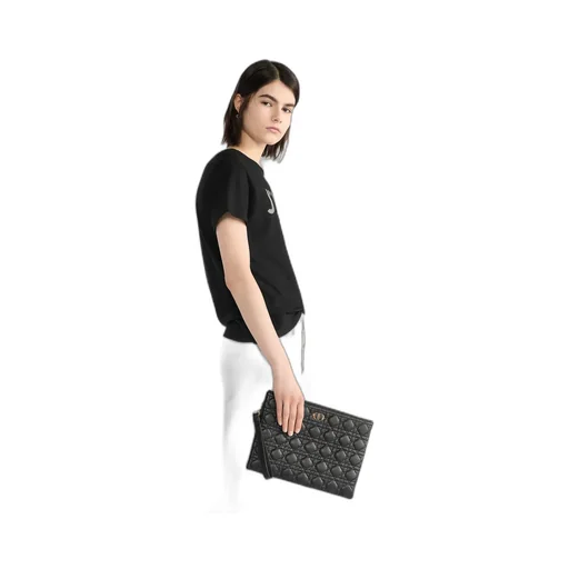 Large Dior Caro Daily Pouch