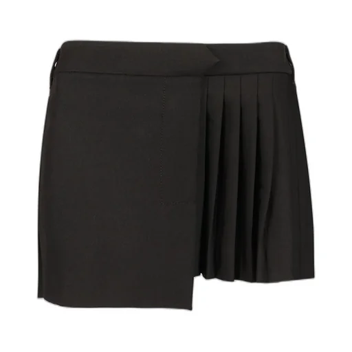 Off-White Savana Pleat Detailed Mini Skirt