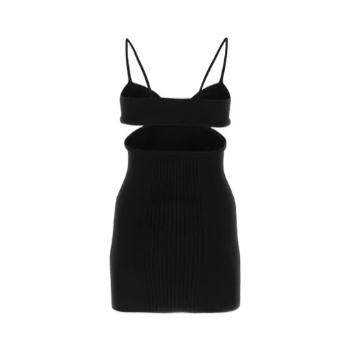 Off-White Cut-Out Detailed Sleeveless Mini Dress