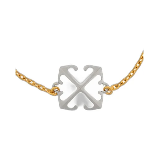 Off-White Arrow Logo Engraved Bracelet