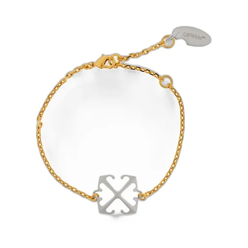 Off-White Arrow Logo Engraved Bracelet