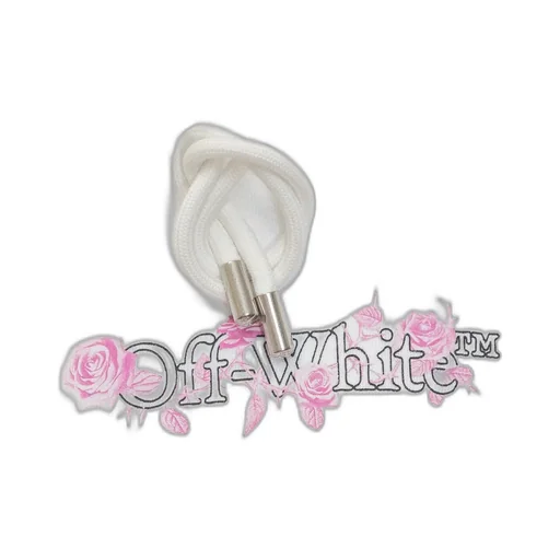 Off-White Bookish Rose Cropped Hoodie