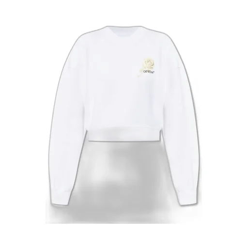 Off-White Logo Printed Crewneck Sweatshirt