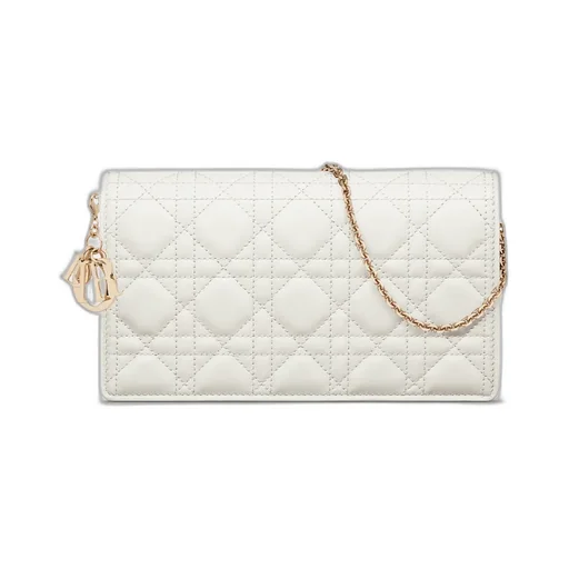 Lady Dior Pouch With Chain